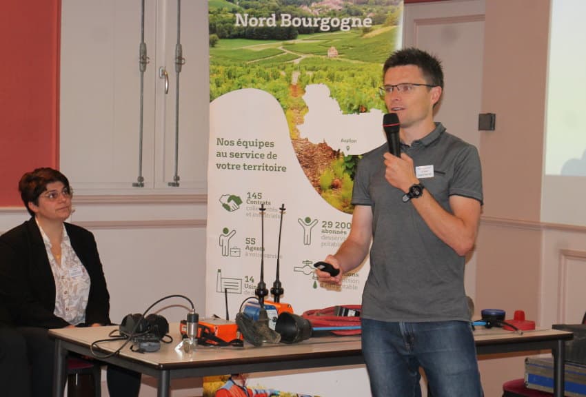 VEOLIA propose ses « Rencontres autour de l’Eau » : tous les moyens sont utiles pour rechercher les fuites !