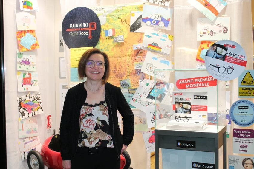 Frédérique LECOMTE (OPTIC 2000 Auxerre) : « la fierté d’apporter ma contribution à la prévention routière »