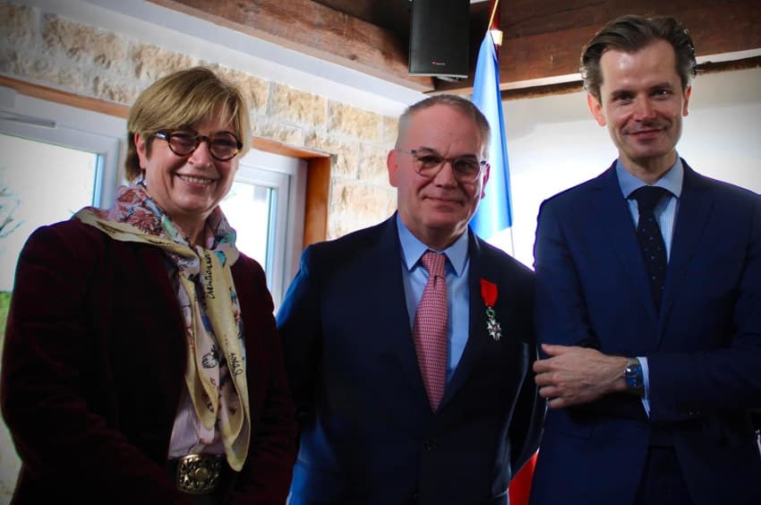 Gilles PIRMAN "épinglé" pour 30 ans de services rendus : il rejoint le club fermé des détenteurs de la Légion d’honneur