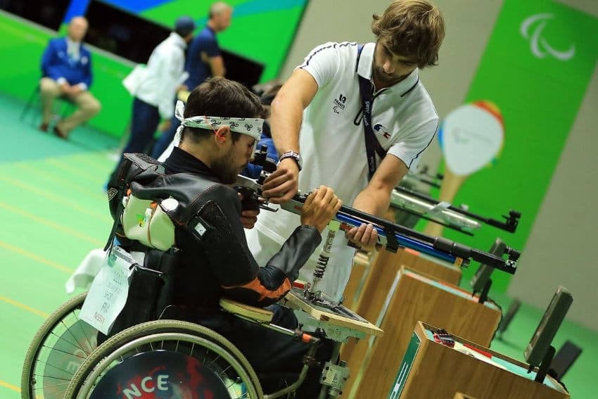 Avant-goût d’olympisme : un stage national de tir à la carabine paralympique accueilli à La PATRIOTE à Sens