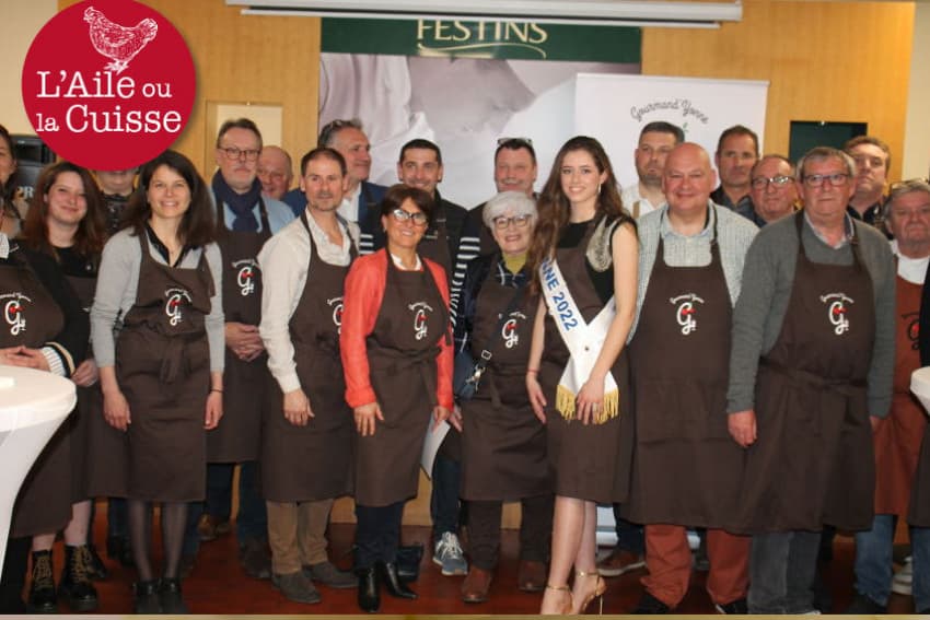 L’Aile ou la Cuisse : Gourmand’ Yonne ajoute 34 nouveaux membres à son escarcelle en dignes héritiers d’Epicure !