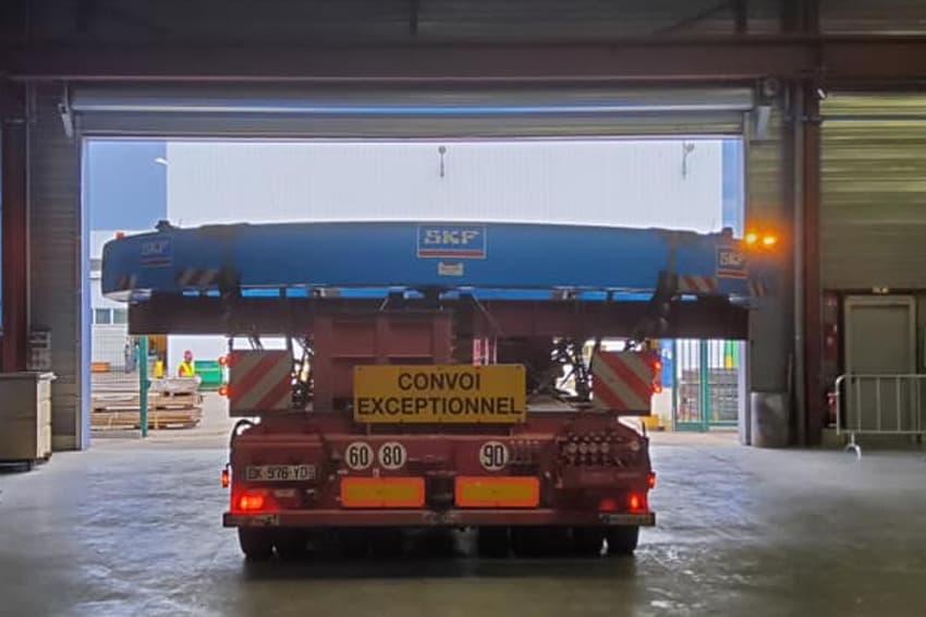 Une couronne d’orientation de 60 tonnes part pour la Chine : SKF réalise l’impossible malgré le confinement !