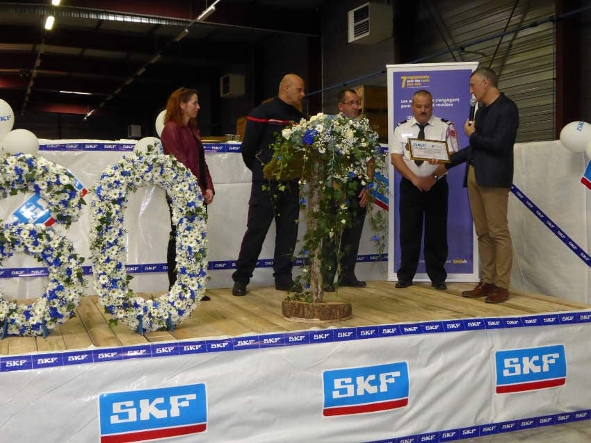 Le double effet salvateur de SKF : l’industriel s’engage en faveur de la sécurité routière et des pompiers volontaires