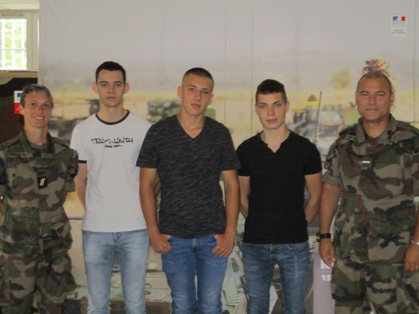 Vivre une expérience professionnelle au sein de l’Armée de terre convainc de plus en plus de jeunes Icaunais…