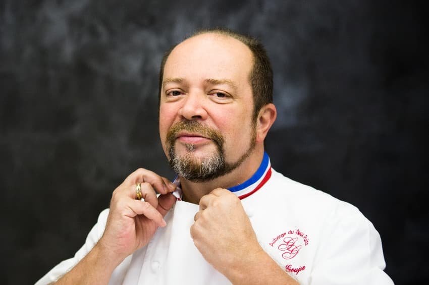Il parraine l’un des prestigieux concours culinaire : Gilles GOUJON, itinéraire d’un chef au sommet de son art…