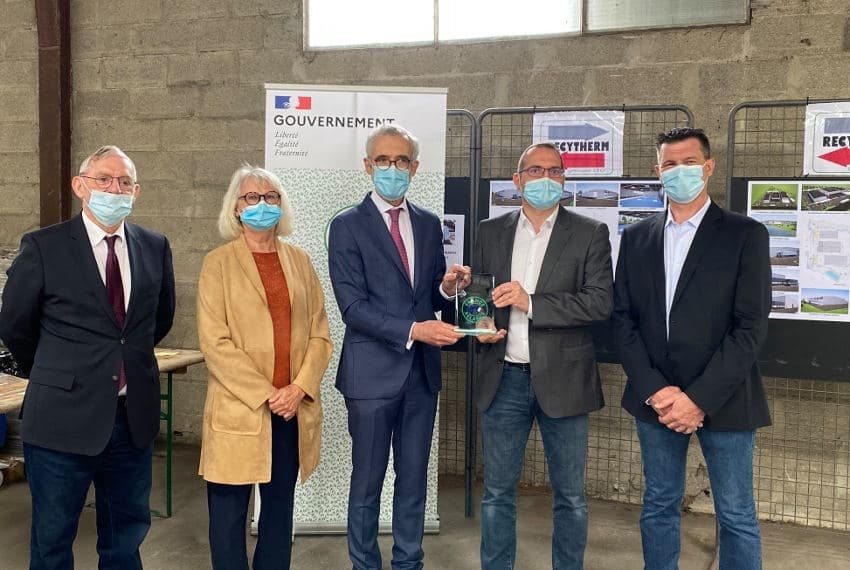 Le recyclage des matières plastiques est sa spécialité : RECYTHERM reçoit 281 124 euros d’aides de l’Etat