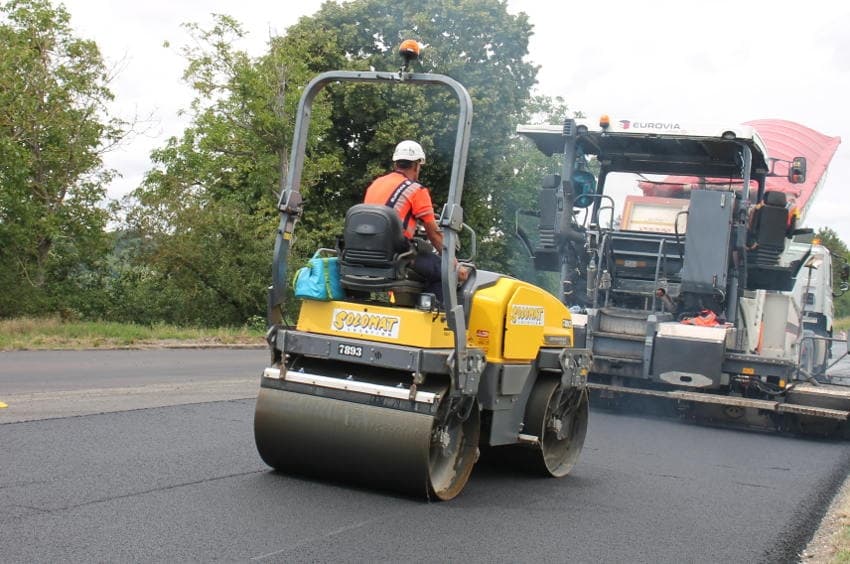 La RN 6 en travaux cette semaine : prudence et vigilance au giratoire de Perrigny !