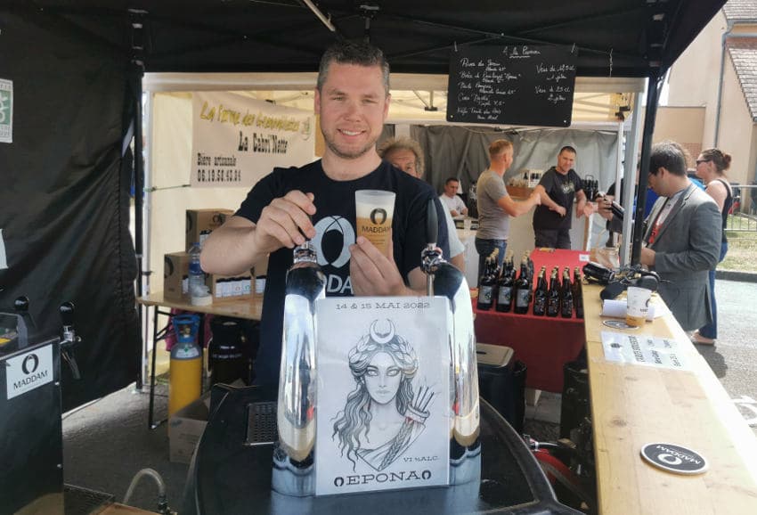 Elle était présente à la Fête de la Bière à Appoigny : la brasserie MADDAM connaît l’ivresse de l’export