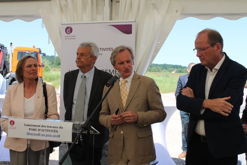Parc d’activités de l’Auxerrois : l’accueil de structures à forte valeur ajoutée est favorisé pour Guy FEREZ (Ville d’Auxerre)