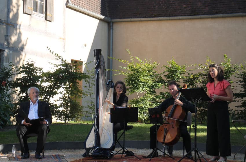 Hommage à Michel BERNSTEIN à la SSHNY : ses souvenirs de résistant évoqués par Alain GRIVEL et le Trio Chimères