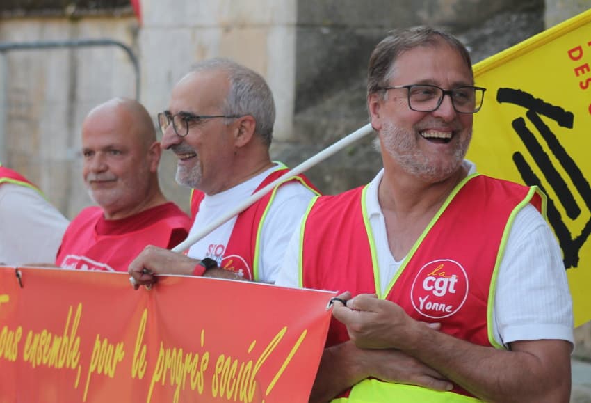 Clin d’œil : quand Dieu joue les perturbateurs dans la manifestation de la CGT !