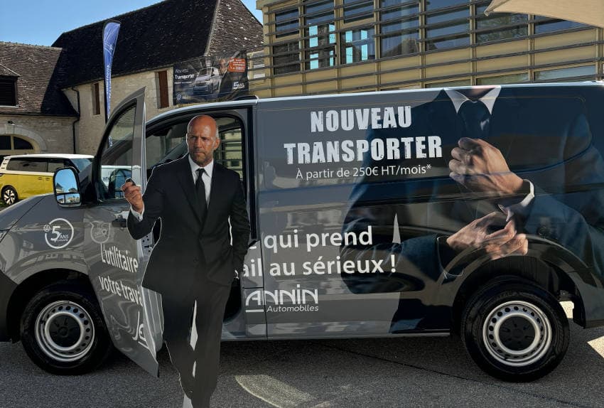 Le nouveau « Transporter Volkswagen » se dévoile à la Cité des Climats et du Vin à Chablis : soleil et convivialité !