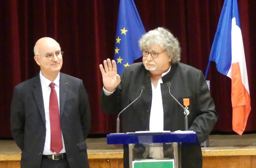 Bernard MORAINE, ancien maire de Joigny, enfin épinglé de la Légion d’honneur : ses amis lui disent « Merci » !