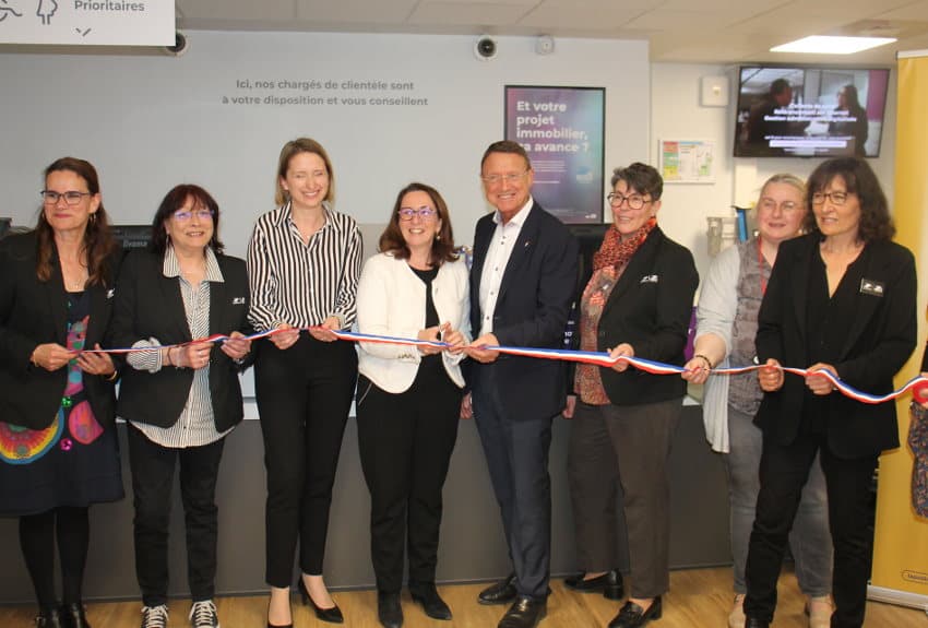 Le bureau postal de Migennes se refait une beauté : la CDPPT 89 a supporté les 77 000 euros de travaux de rénovation