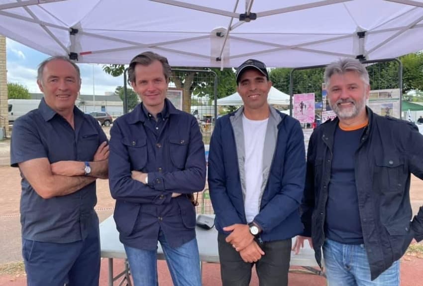 L'OAH a soutenu le raid Auxerre/Dubaï : Abderrazzack EL BADAOUI plébiscité par le député Guillaume LARRIVE