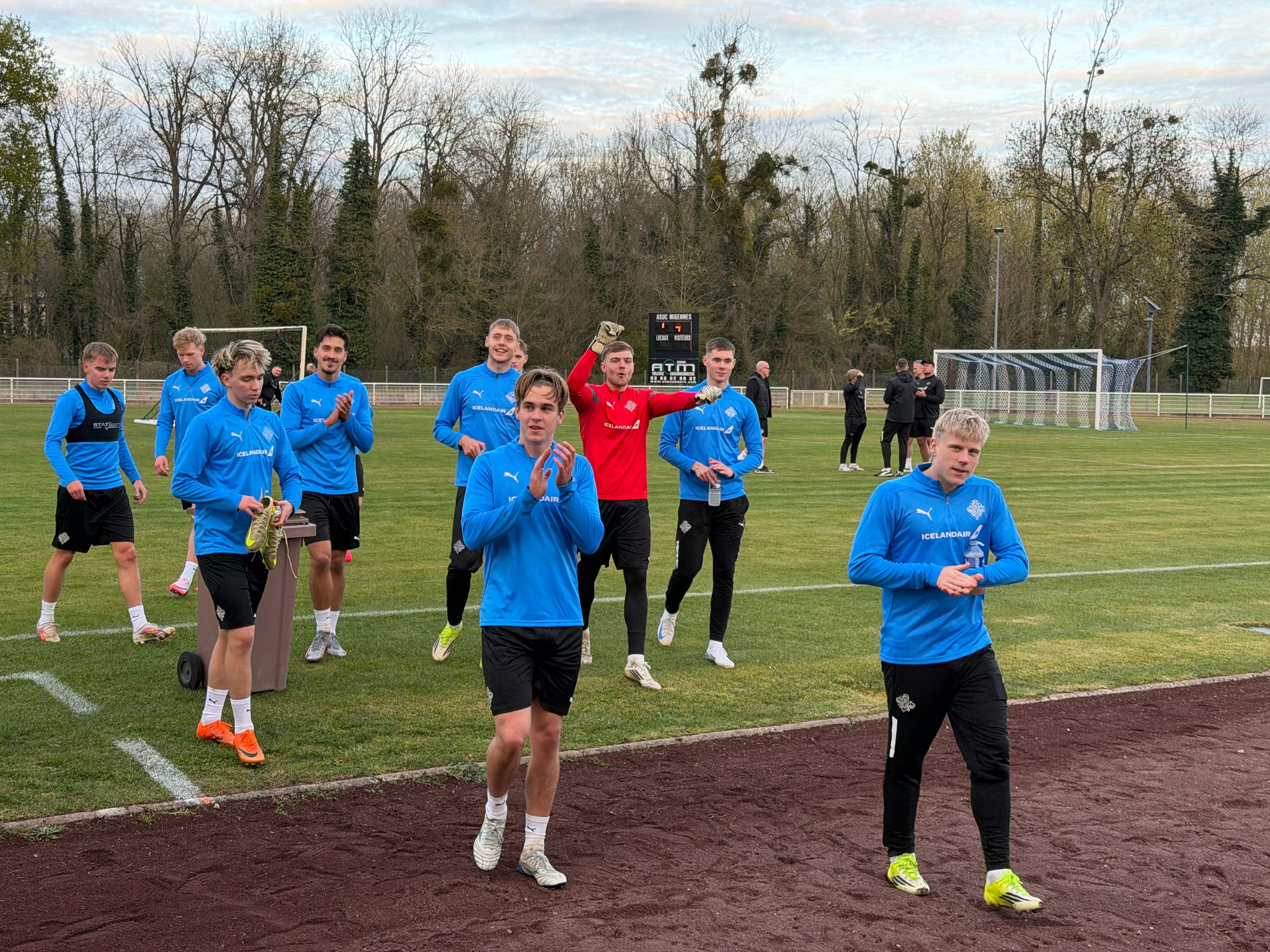 Les espoirs de l’Islande à Migennes