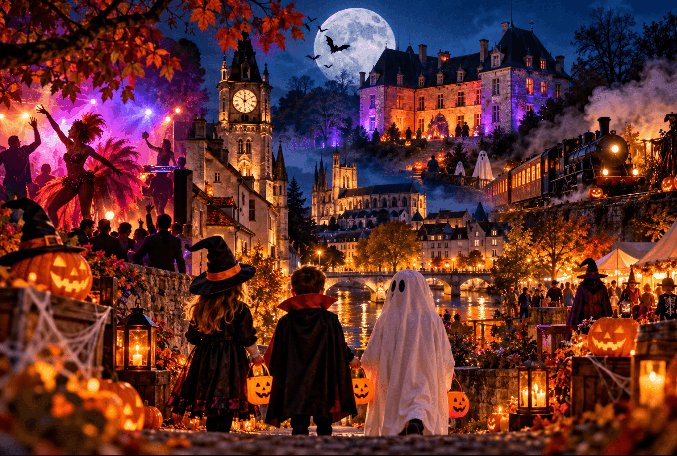 Halloween dans l’Yonne : châteaux hantés, trains fantômes et soirées endiablées… où sortir ?