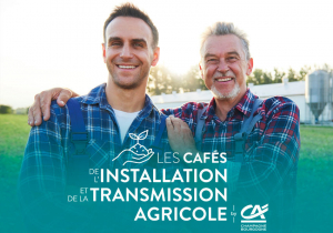 « Objectif du nouveau rendez-vous porté par le Crédit Agricole Champagne-Bourgogne en faveur de l’emploi : le « Café de l’Installation et de la Transmission agricole/viticole », premier du nom à être accueilli à Auxerre le 25 mai au bar « L’Essentiel »…Avis aux amateurs ! ».