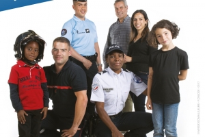 « Policiers, gendarmes, pompiers, mais aussi agents de la sécurité routière et des préfectures, bénévoles d’associations de sécurité civile : tous unis pour rencontrer la population de l’Yonne et expliquer les grandes missions de protection… ».