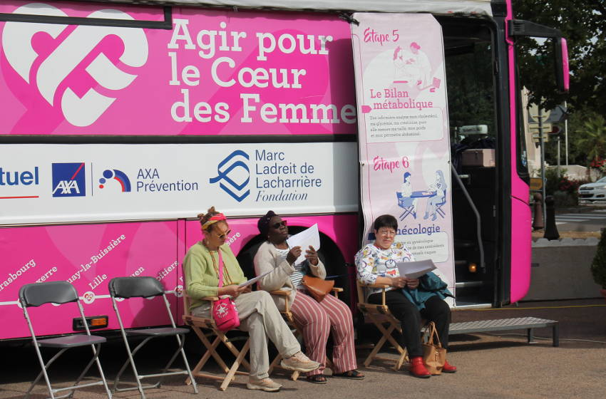 Les maladies cardiovasculaires se dépistent à Auxerre : le « Bus Cœur de Femmes » accueille plus de 250 patientes