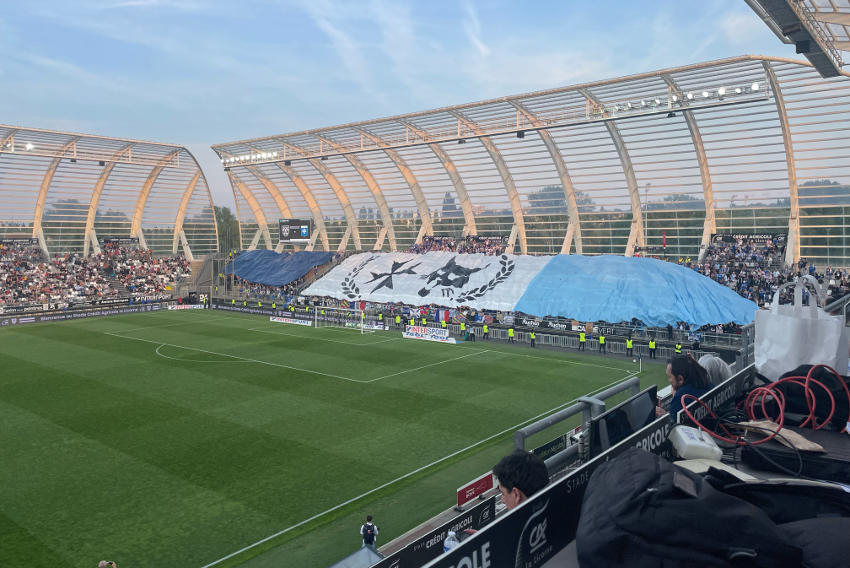 L'AJA,  sacrée en Ligue 2 après un match nul tendu contre Amiens : et maintenant objectif le maintien parmi l’élite !