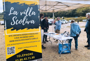 « Dans les années 70, le journaliste Michel PERICARD dénonçait déjà dans son rendez-vous télévisuel hebdomadaire, « La France Défigurée », le retrait des pouvoirs publics dans le soutien à la préservation des richesses patrimoniales et culturelles qui servent pourtant à l’attractivité de l’Hexagone. Cinquante ans plus tard, rien ne semble évolué : certains vestiges sont toujours menacés et non exploités comme il le devrait pour des raisons financières. A l’image du site archéologique d’Escolives-Sainte-Camille ? ».