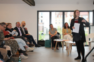 « Plusieurs adhérents de la CPME 89 ont répondu favorablement à l’initiative de leur président, Didier BARJOT, et à leur secrétaire générale, Sophie BILLON, soit une soirée « Info &amp; Convivialité » qui aura permis d’aborder toutes les subtilités de la loi de finances 2025 grâce à un trio d’experts. La facturation électronique fut un autre thème abordé lors de cette animation… ».