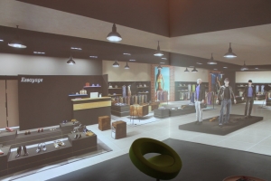 « Un univers qui se transforme au gré des ambiances commerciales souhaitées par les enseignants : la magie de la technologie au service de l’apprentissage… ».