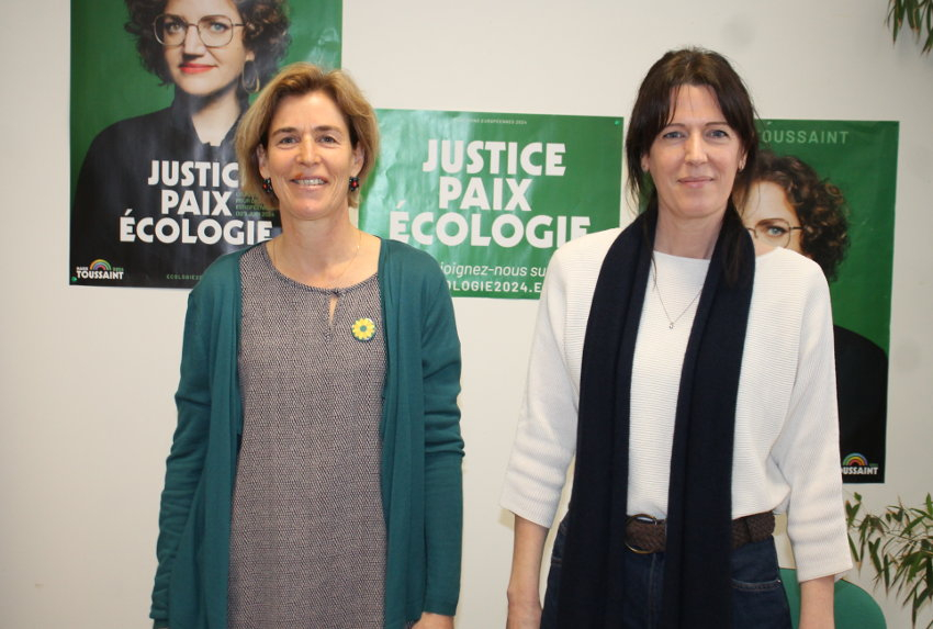 « Envoyer le maximum de candidats écologistes au parlement européen » : Florence LOURY lance sa campagne à Auxerre