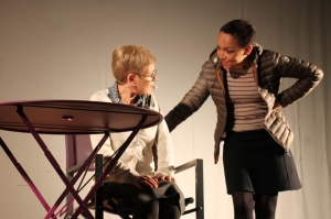 « Aider l’adolescent à retrouver la confiance en lui : sujet ô combien délicat pour les cellules parentales qui ne savent parfois pas comment s’extirper de ce casse-tête chinois ! Le duo EXPONENS, Nicole CHOTARD et Valérie OUEDRAOGO, à l’aide d’une mise en scène très huilée, apportera des réponses concrètes à cette problématique familiale... ».