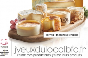 « La campagne publicitaire vantant la qualité de la plateforme numérique « J’veux du local » se décline en quatre affiches qui présentent d’alléchants visuels sur les bienfaits de l’alimentation de proximité. Une opération de grande envergure menée presque partout dans la région… ».