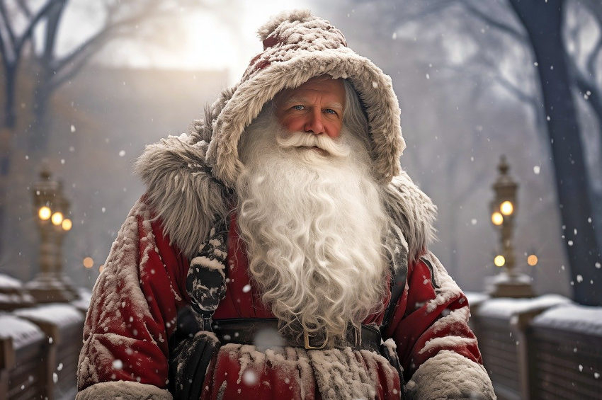 « Période propice à l’espérance et aux désirs à assouvir, Noël et son plus bel ambassadeur, le bonhomme à la houppelande rouge, pourraient peut-être exaucer les souhaits des petits comme des plus grands. En Ukraine, en Palestine, en Israël, mais aussi en France, et partout dans le monde, après avoir vécu une année 2023 si chaotique… ».