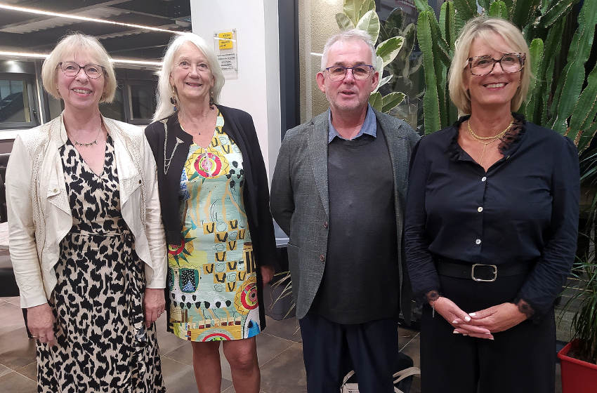 « Bâti à l’initiative du chef d’établissement de l’époque, Gabriel ANDREI, le Campus a ouvert ses portes en janvier 2012, entièrement dédié aux classes BTS. Quatre figures historiques de l’Amicale des Anciens de « Saint-Jo » étaient présentes à cette cérémonie : sa présidente Françoise MICHAUT, Catherine BELLAT, Alain NOEL et Céline MARTI… ».