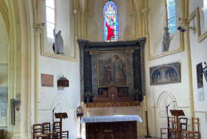 « Dédiée à Saint André, la singulière église de Gurgy mérite amplement le détour lors de ces Journées européennes du Patrimoine qui se dérouleront ce week-end. Des documents retraçant son histoire sont à découvrir à l’intérieur de l’édifice ainsi que de belles pièces de l’art statuaire… ».