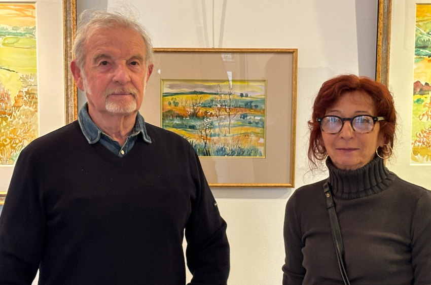Quand la terre volume se lie à la terre papier : une double exposition avec Claudine CORGUILLET-DANNEQUIN et Bob CHATELAIN à Gurgy