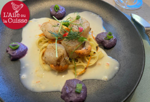 « Dany et Gilles ont accompagné les gourmets durant environ 13 000 jours ! Des moments de partage et de convivialité autour de mets à déguster à satiété ! On peut encore profiter de leur savoir-faire durant quelques temps avant leur départ de l’Escale… ».