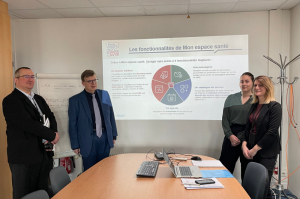 « Utilisiez-vous jusqu’alors l’outil de partage de données médicales personnelles, « Mon Espace Santé » ? 15 % des assurés de Bourgogne Franche-Comté ont déjà activé ce précieux sésame, facilitateur de la prise en charge des soins, totalement sécurisée. Et vous ? La CPAM de l’Yonne, l’ARS et le GRADES lancent une campagne de sensibilisation et de mobilisation à son emploi en 2024… ».