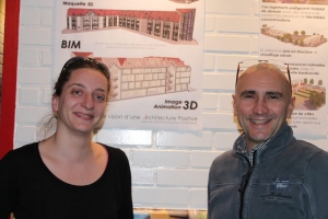 « Annick WOROBEL et Benoît BAZEROLLES pédagogues envers leurs confrères des ARCHITECTEURS, groupement national dont Jean-Pierre BOSQUET fut le président dans les années 2000… ».
