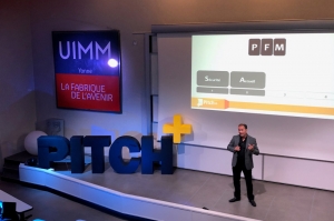 « Premier des chefs d’entreprise invités par le MEDEF et l’UIMM à s’exercer à la pratique du pitch, Karim BOUCHROU, dirigeant de la société PACK SECURITE 89, est venu présenter en moins de trois minutes face aux caméras la finalité de sa structure PFM qui a été créée en septembre 2019… ».