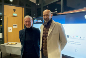 « Un nouveau dirigeant de société et pas des moindres en sa qualité de président départemental de la FFB de l’Yonne a rejoint le club piloté par la CCI de l’Yonne et la préfecture, « Les Entreprises s’engagent », Cyril CHARETIE, patron de « Groupe Icaunaise », spécialiste dans les métiers du bâtiment… ».