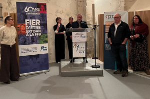 « Ils étaient 130 invités à suivre les vœux partagés par la FFB 89 et la CPME de l’Yonne au Cellier de la préfecture à Auxerre. L’opportunité pour le président de la Confédération des Petites et Moyennes Entreprises Didier BARJOT de distiller des messages forts lors de la cérémonie. Humains et chaleureux mais aussi ambitieux, côté perspective… ».