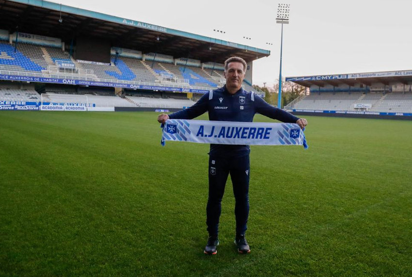 AJ Auxerre : Christophe PELISSIER veut s’installer dans la durée en qualité de nouvel entraîneur