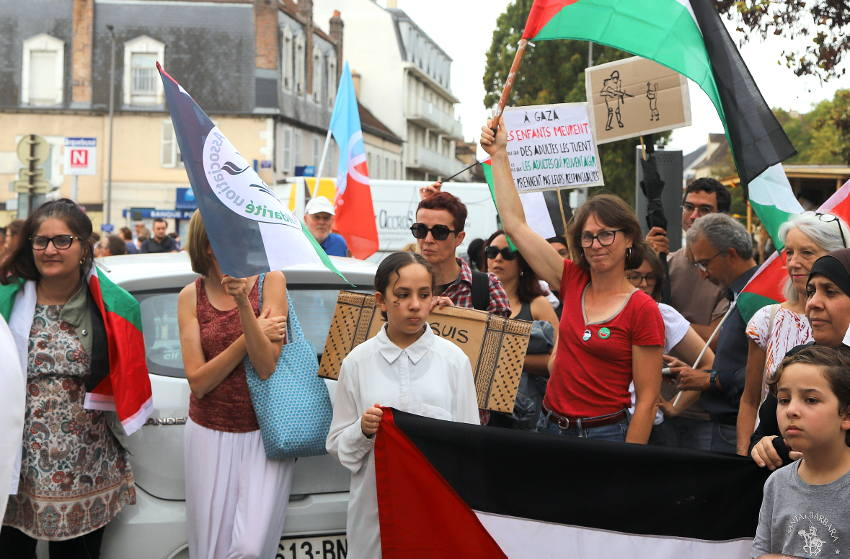 La France va reconnaître l’Etat de Palestine ce lundi à New York : mobilisation de l’AFPS 89 dans les rues d'Auxerre