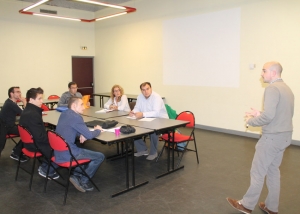 « Chaque année, de nombreuses séances pédagogiques regroupent de futurs porteurs et repreneurs de projets sous la houlette de la BGE. Objectif : leur inculquer les règles fondamentales de l’entrepreneuriat… ».