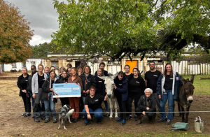 « Les salariés de la société BERNER se sont mobilisés pour apporter une nouvelle fois leur aide à une association dans le besoin, « Douzein les Anes », localisée à Saint-Bris-le-Vineux. Outre les travaux de réhabilitation des écuries et le nettoyage du site, la structure associative a pu bénéficier d’un don de 2 000 euros… ».