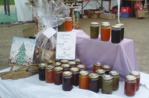 « Les commerçants non-sédentaires de la région donnent rendez-vous aux consommateurs de l’Auxerrois sur la place de l’église de la commune. Produits frais et de qualité attendent les chalands. Une loterie permettra de fêter Noël avant l’heure… ».