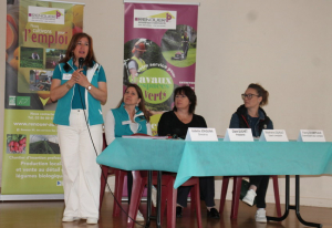 « Actrice de proximité, la structure associative « Renouer », dirigée par Isabelle JOAQUINA et présidée par Claire DUCHET, spécialiste de l’insertion par le retour à l’emploi, demeure un partenaire fiable et incontournable pour remettre les personnes en difficulté sur les rails de l’intégration sociale. Ce sont 545 personnes en déshérence professionnelle qui ont été embauchées et accompagnées sur les huit sites de l’association dans l’Yonne… ».