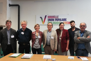 « Selon la NUPES, le gouvernement vise à appauvrir les populations comme le montrent les réformes de l’assurance-chômage et des retraites. Dans l’Yonne, le collectif regroupant LFI, EELV, PCF et PS s’oppose à l’expérimentation de la réforme du RSA, une attaque contre les plus précaires… ».