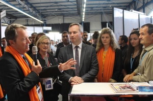 « Les Rencontres industrielles de l’Yonne, placées sous le thème du futur, attendent les nombreux visiteurs lors de ce rendez-vous biennal orchestré par la Chambre de Commerce et d’Industrie de l’Yonne. Le spationaute Patrick BAUDRY sera l’invité d’honneur de cette manifestation…En 2017, Alain PEREZ (à gauche) accueillait le secrétaire d’Etat en charge des affaires étrangères, Jean-Baptiste LEMOYNE sur la précédente édition… ».