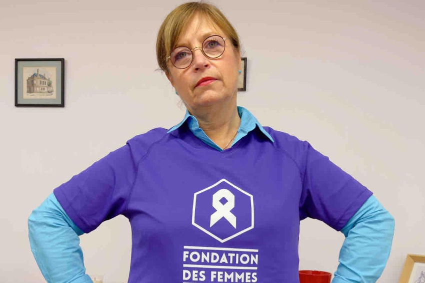 Elle « mouille » le maillot au profit de la Fondation des Femmes : la sénatrice Dominique VERIEN, engagée jusqu'aux tréfonds des consciences…